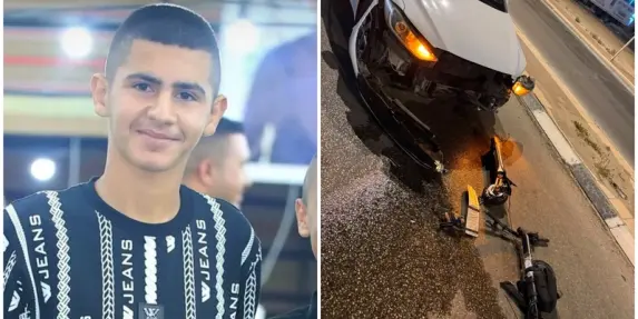 مصرع الفتى محمد القريناوي جراء حادث طرق في عرعرة النقب