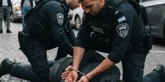 محامٍ من حيفا: اعتقال عنيف وتكبيل في الشارع – والشرطة في مواجهة دعوى تعويض بملايين