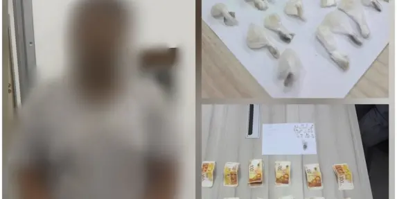 صورة - ضبط مخدرات وأكثر من 18 ألف شيكل في جسر الزرقاء